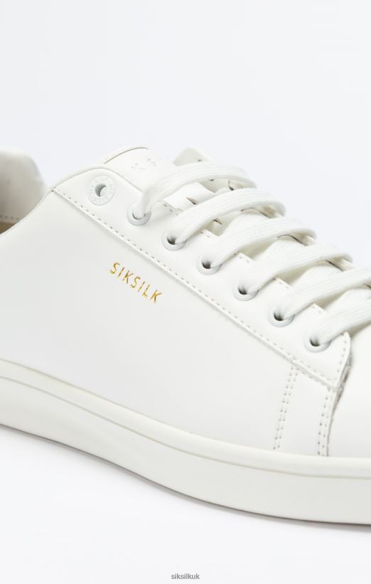 SikSilk Footwear 020XHH250 White Low-Top Casual Trainer Women