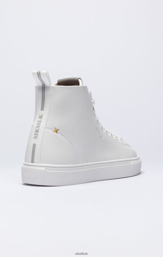 SikSilk Footwear 020XHH257 White Classic High-Top Trainer Women