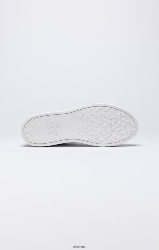 SikSilk Footwear 020XHH257 White Classic High-Top Trainer Women