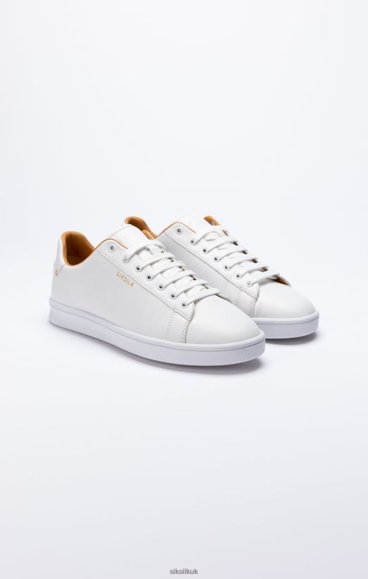 SikSilk Footwear 020XHH259 White Low-Top Casual Trainer Women