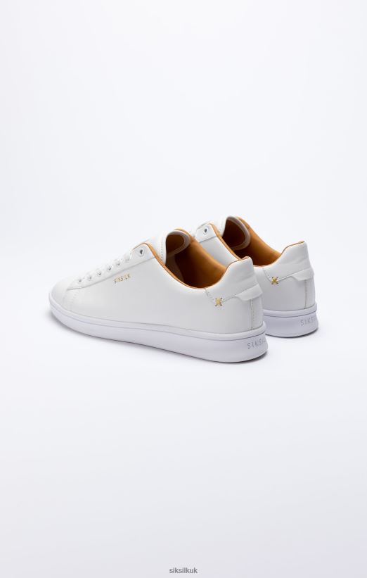 SikSilk Footwear 020XHH259 White Low-Top Casual Trainer Women