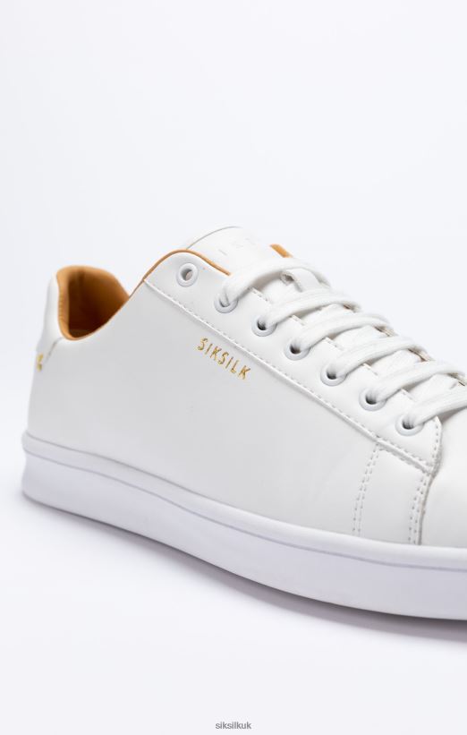 SikSilk Footwear 020XHH259 White Low-Top Casual Trainer Women
