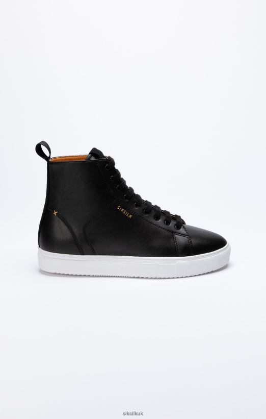 SikSilk Footwear 020XHH260 Black Classic High-Top Trainer Women