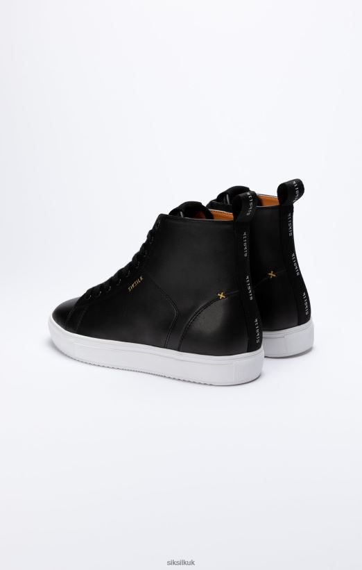 SikSilk Footwear 020XHH260 Black Classic High-Top Trainer Women