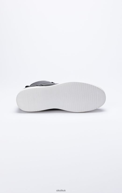 SikSilk Footwear 020XHH260 Black Classic High-Top Trainer Women