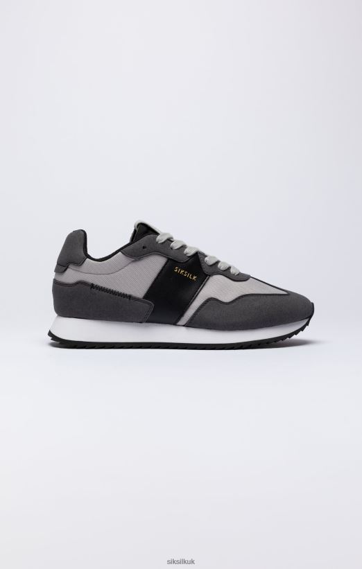 SikSilk Footwear 020XHH273 Black Retro Running Trainer Women