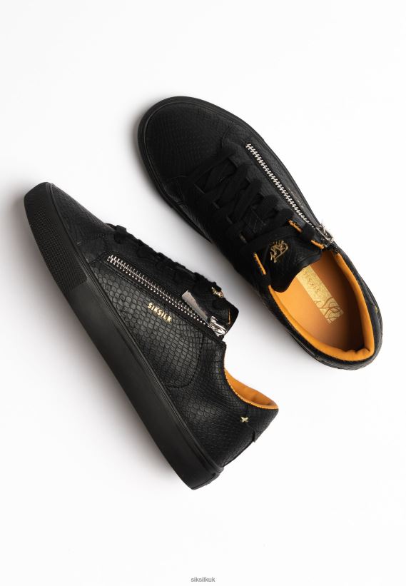 SikSilk Footwear 020XHH277 Black Kirkie Snakeskin Women