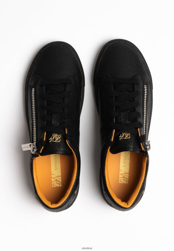 SikSilk Footwear 020XHH277 Black Kirkie Snakeskin Women