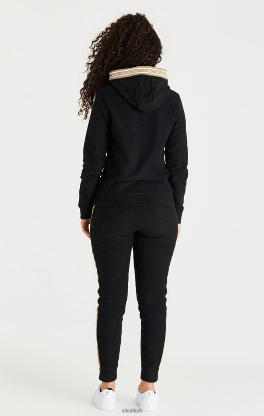 SikSilk Apparel 020XHH113 Black Overhead Hoodie Women
