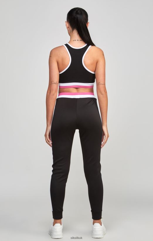 SikSilk Apparel 020XHH205 Black Retro Bralette Women